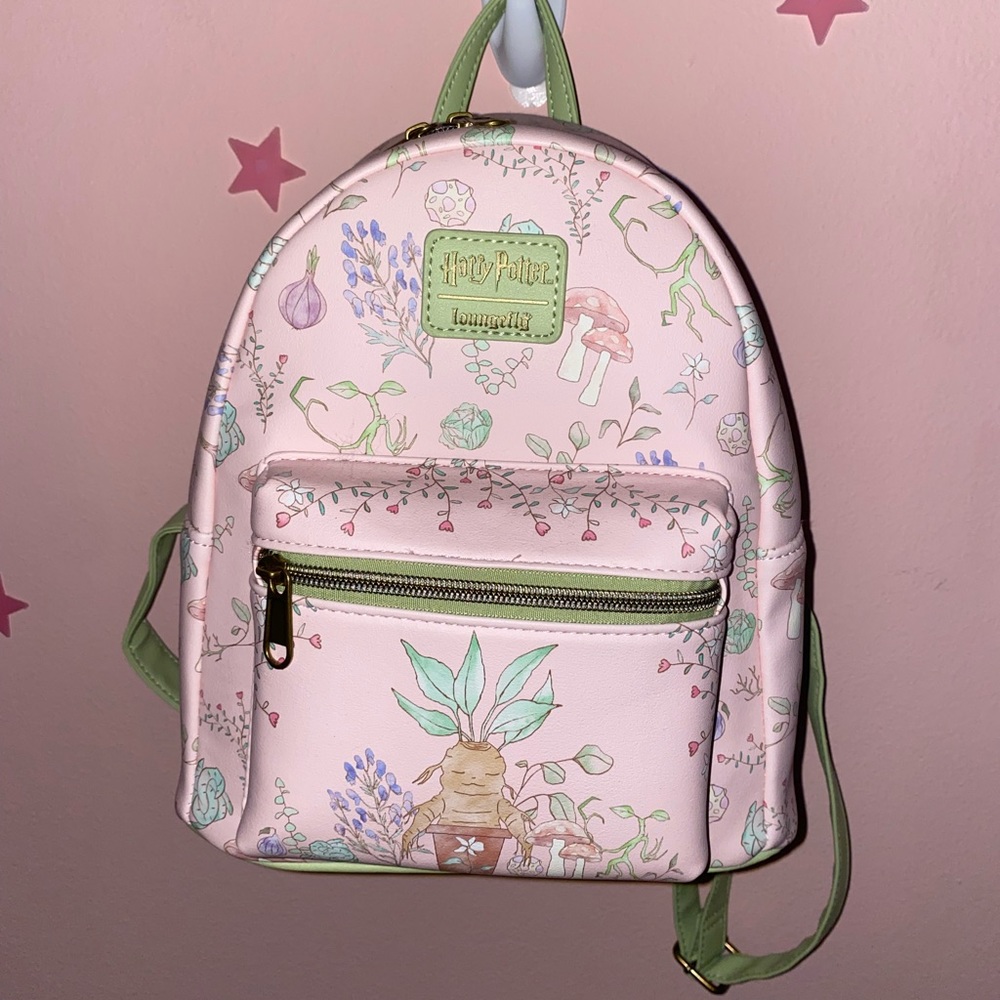 Loungefly Backpack - Harry Potter/Mandrake Root Plant!